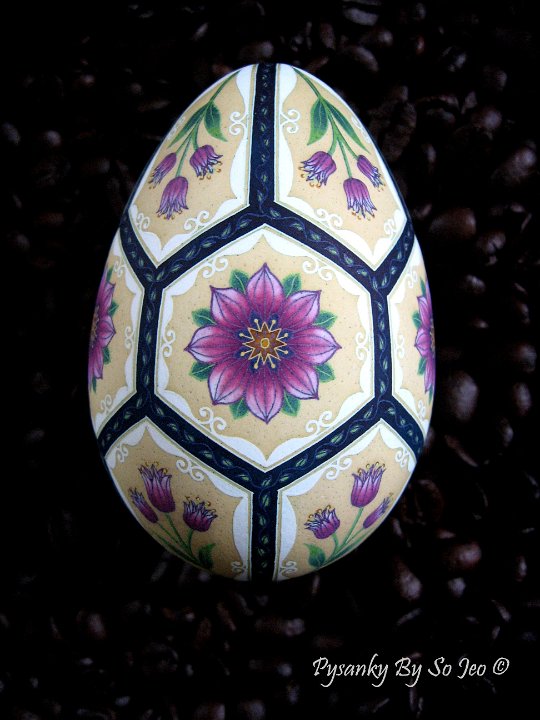 Victorian Garden Ukrainian Easter Egg Pysanky By So Jeo